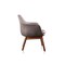 Manhattan Comfort Cronkite Accent Chair in Grey and Walnut AC026-GY - alternate 2
